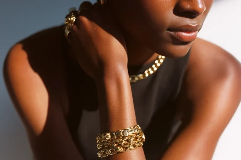 Fashionable Brass Cuff Bracelet