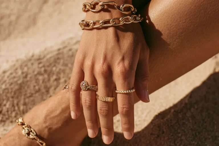 Designer Gold Сhain Bracelet