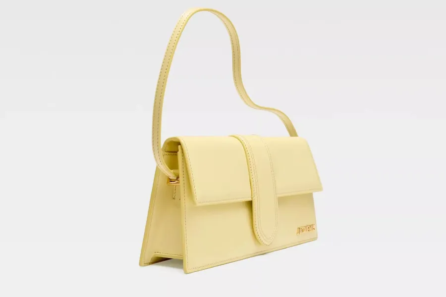 Shoulder Bag with Gold Hardware