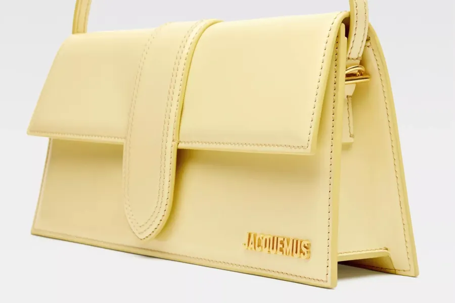 Shoulder Bag with Gold Hardware